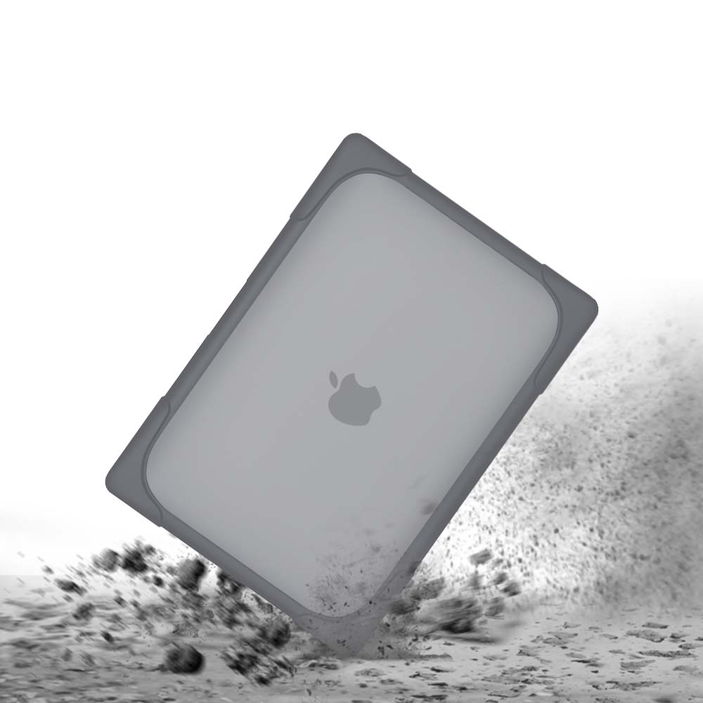 ARMOR-X Macbook Air 13" 2018 / 2020 (A1932 / A2179) shockproof cases. Military-Grade Rugged Design with best drop proof protection.