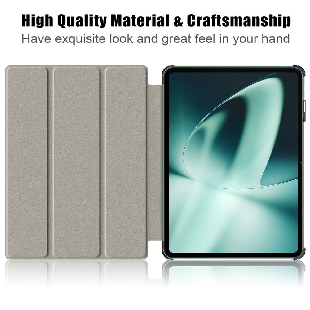 ARMOR-X OnePlus Pad Smart Tri-Fold Stand Magnetic PU Cover. With high quality material & craftsmanship.
