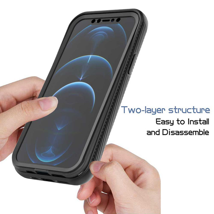 ARMOR-X iPhone 11 Pro shockproof cases. Military-Grade Rugged Design with best drop proof protection. Two-layer structure, easy to install and disassemble.