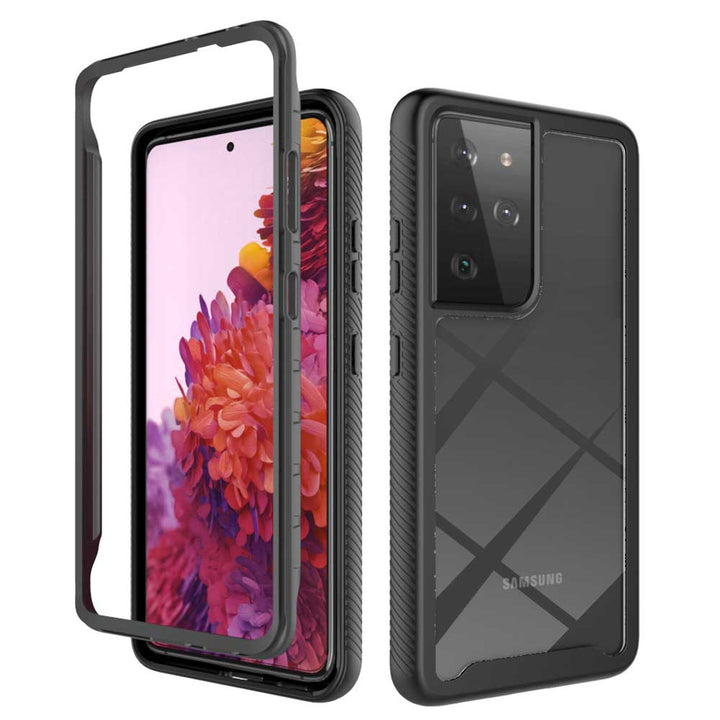 ARMOR-X Samsung Galaxy S21 Ultra shockproof cases. Military-Grade Rugged Design with best drop proof protection. Two-layer structure, easy to install and disassemble.