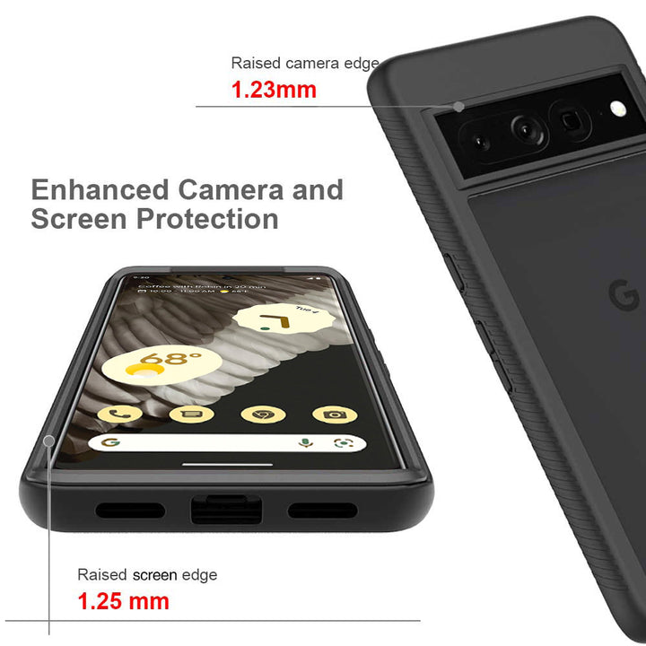 ARMOR-X Google Pixel 7 Pro shockproof cases. Military-Grade Mountable Rugged Design with best drop proof protection.