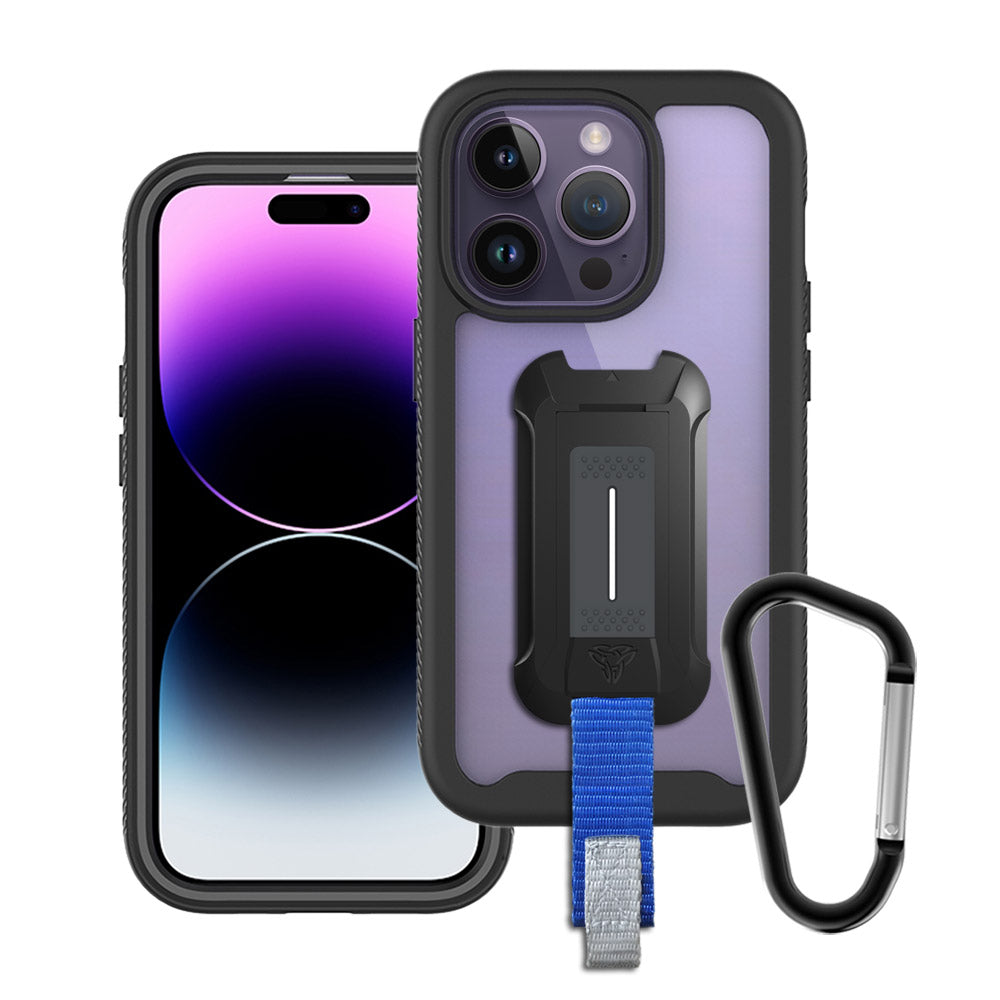 Custodia Militare Xiaomi 14T Pro Blu Silicone TPU con Anello Metallo Custodia Militare Xiaomi 14T Pro Blu Silicone TPU con Anello Metallo