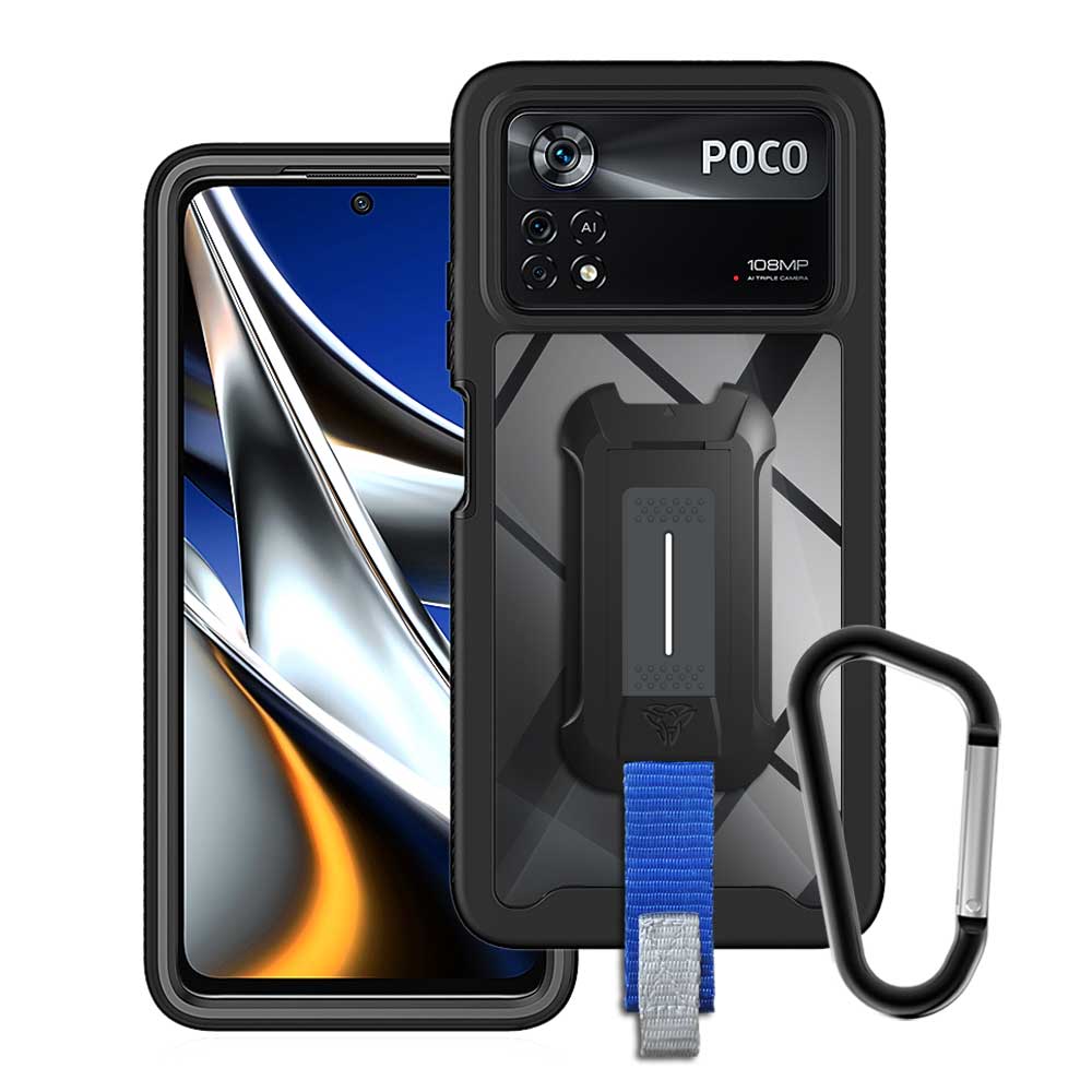 HONLEN Custodia per POCO X4 GT (6.6 Inches), Cover Morbida in Silicone TPU, Design del Telaio Galvanico - Blu navy HONLEN Custodia per POCO X4 GT (6.6 Inches), Cover Morbida in Silicone TPU, Design del Telaio Galvanico - Blu navy