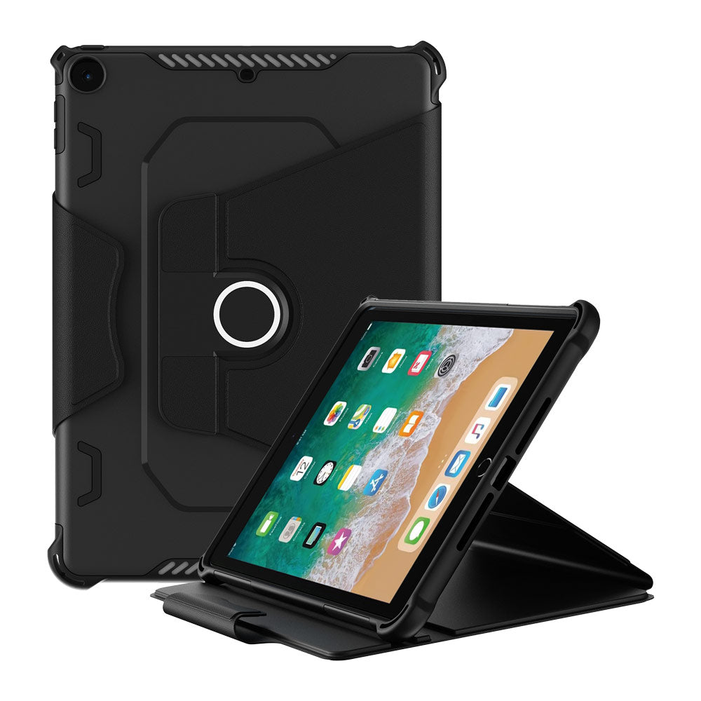 ARMOR-X Apple iPad 9.7 ( 5th / 6th Gen. ) 2017 / 2018 2017 2018 360 degree rotating stand magnetic smart cover.
