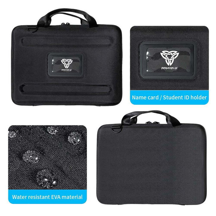 ARMOR-X 13 - 14" Chromebook & Laptop bag. Waterproof laptop bag.