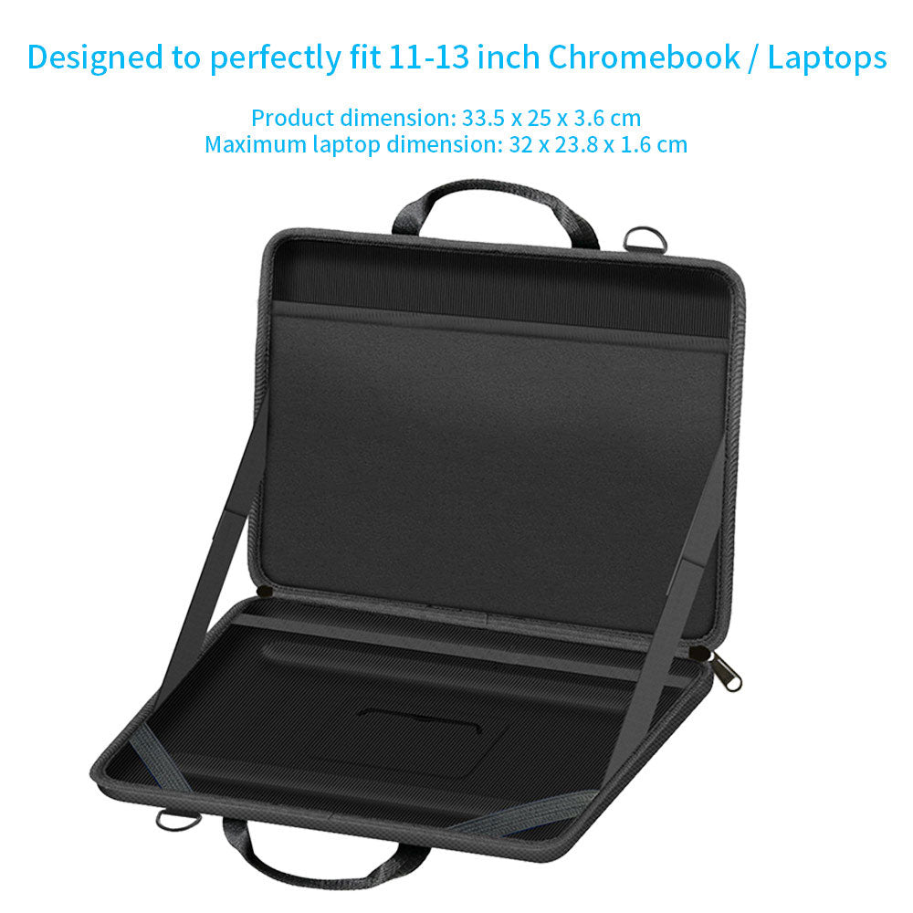 ARMOR-X 11 - 13" Lenovo Chromebook & Laptop bag, easy to carry around and protects the laptop perfectly.