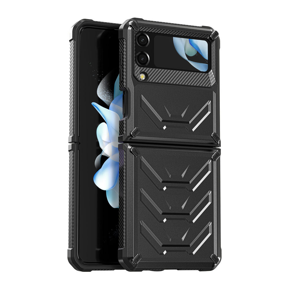 ARMOR-X Samsung Galaxy Z Flip4 SM-F721 shockproof cases. Military-Grade Rugged Design with best drop proof protection.