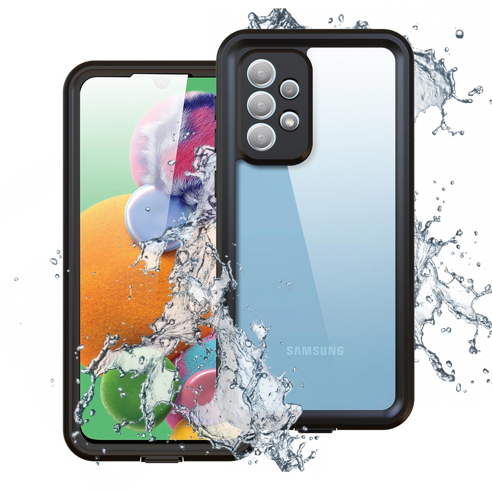 MX-SS21-A33 | Samsung Galaxy A33 5G SM-A336 Waterproof Case | IP68 shock &  water proof Cover w/ X-Mount & Carabiner