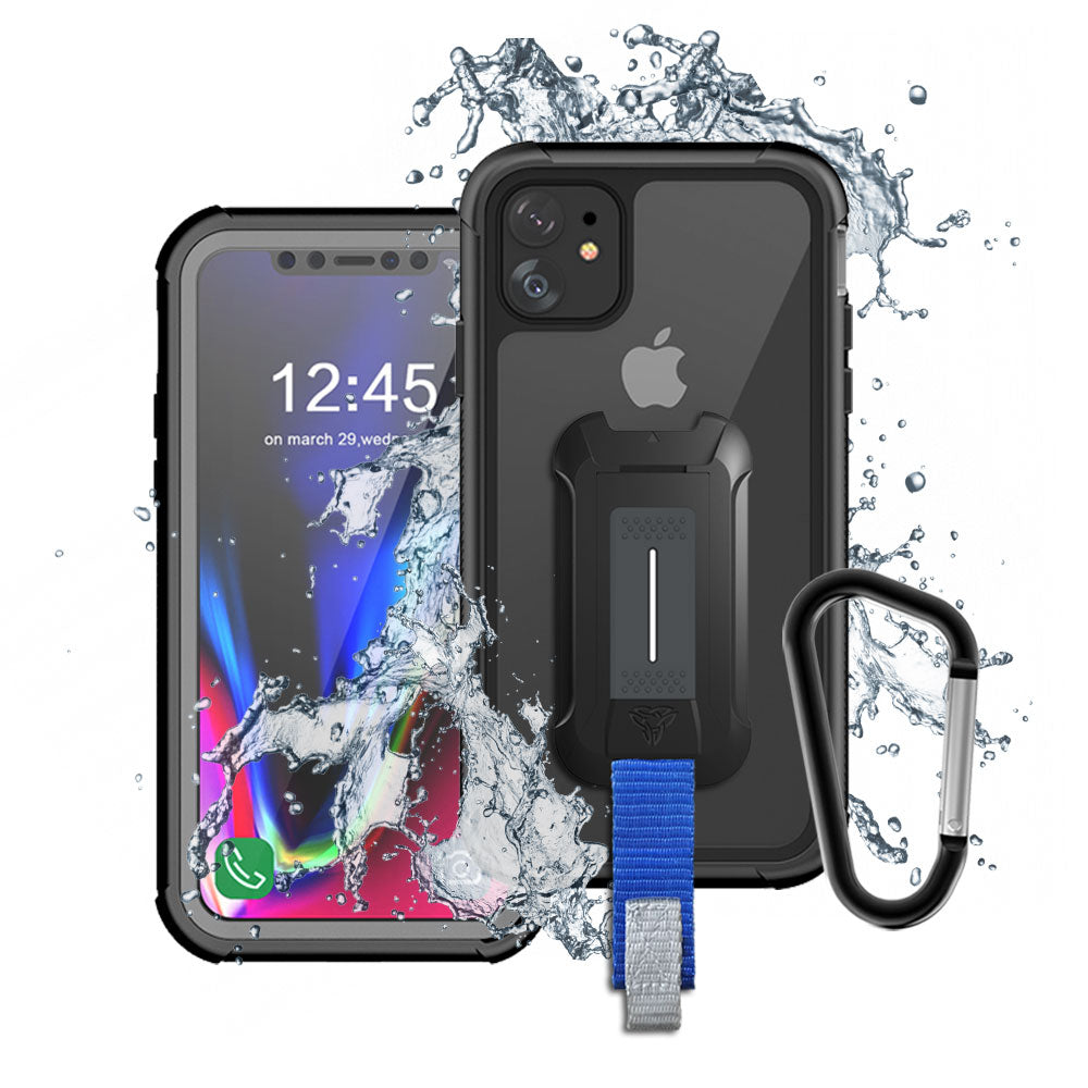 MX-IPH-15PL | iPhone 15 Plus | Waterproof Case IP68 shock & water proof  Cover w/ X-Mount & Carabiner