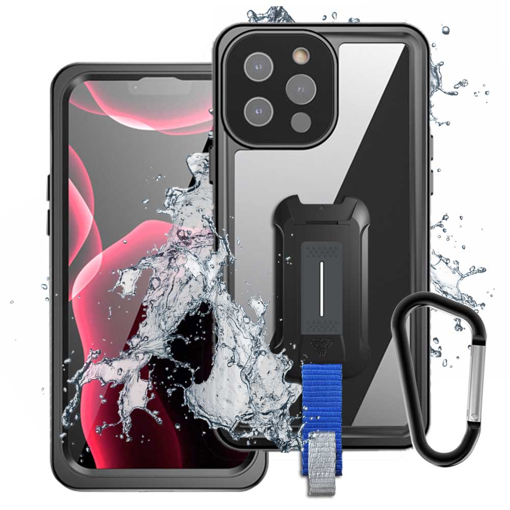ARMOR-X iPhone 13 pro max Waterproof Case IP68 shock & water proof Cover. Mountable Rugged Design with the best waterproof protection.