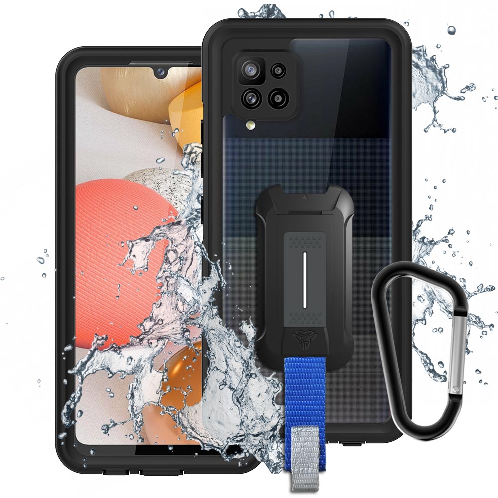 ARMOR-X Samsung Galaxy A42 5G SM-A426 IP68 shock & water proof cover. Military-Grade Mountable Rugged Design with best waterproof protection.