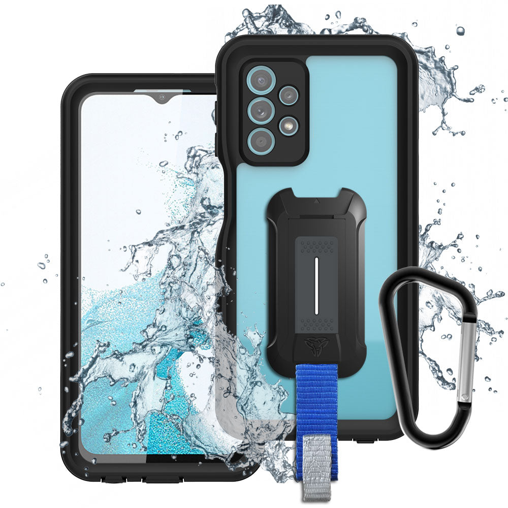 ARMOR-X Samsung Galaxy A23 5G SM-A236 IP68 shock & water proof cover. Military-Grade Mountable Rugged Design with best waterproof protection.