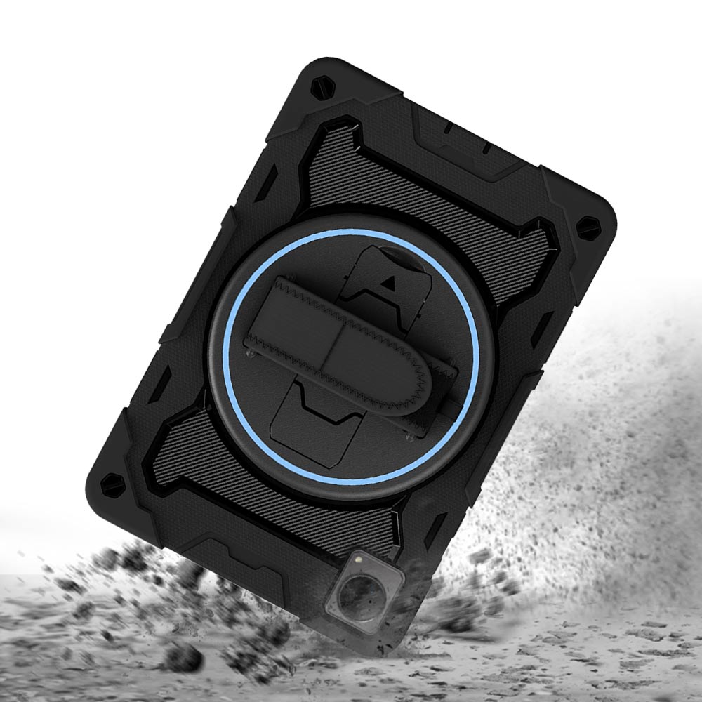 ARMOR-X VIVO Pad shockproof case, impact protection cover with hand strap and kick stand. Rugged protective case with the best dropproof protection.