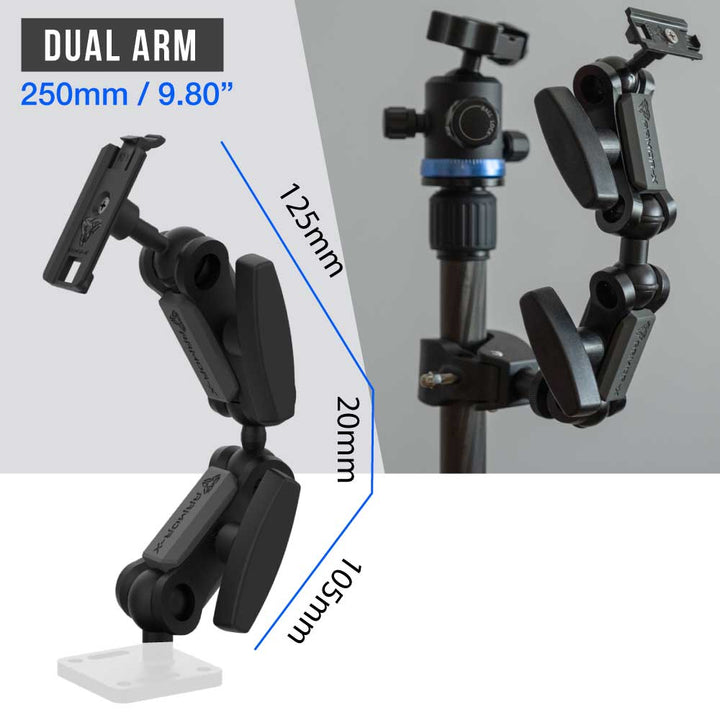 X-P17K | Heavy-Duty G-Clamp Bar Mount*SMALL | ONE-LOCK for Phone