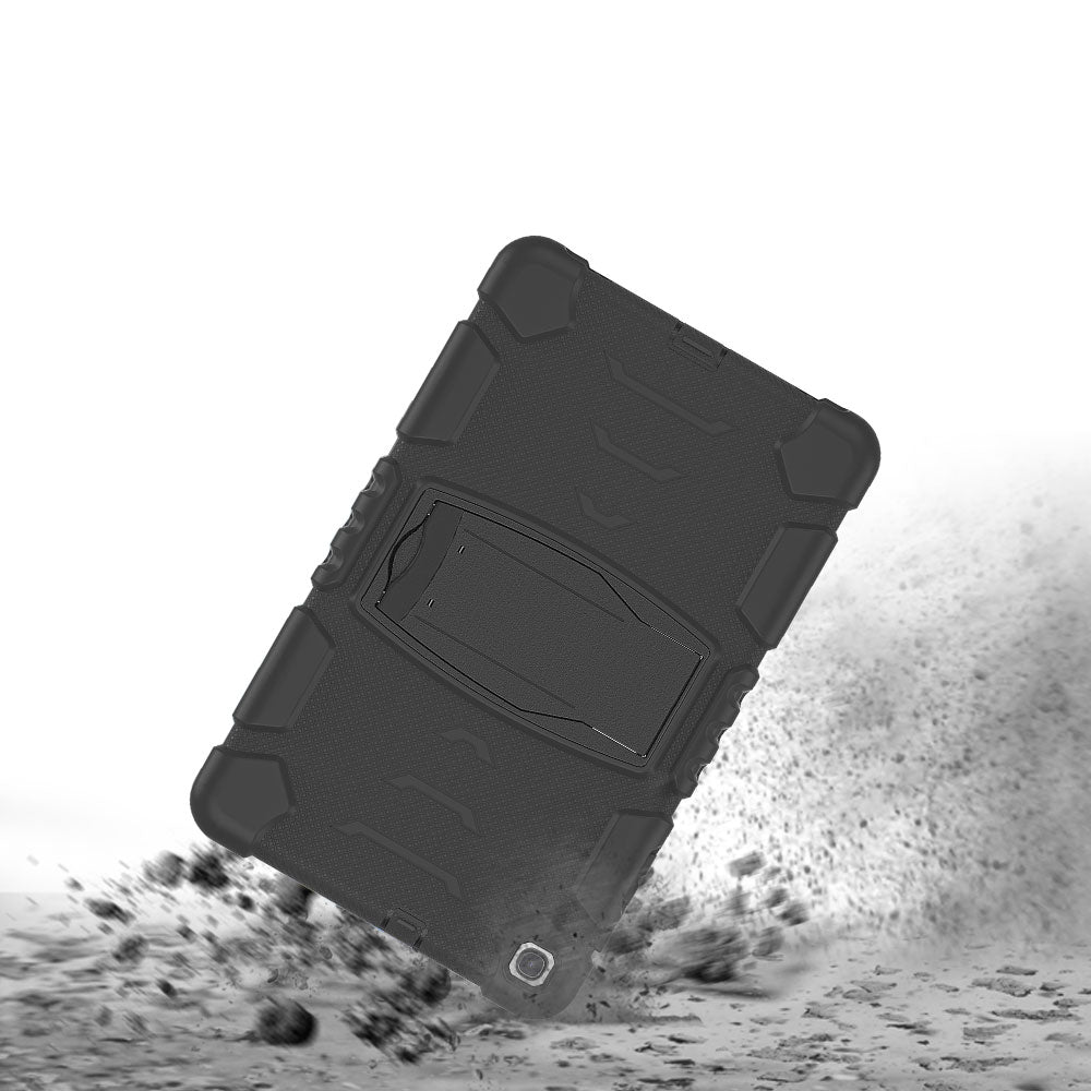 ARMOR-X Samsung Galaxy Tab A 10.1 (2019) T510 T515 shockproof case, impact protection cover with kick stand. Rugged protective case with the best dropproof protection.