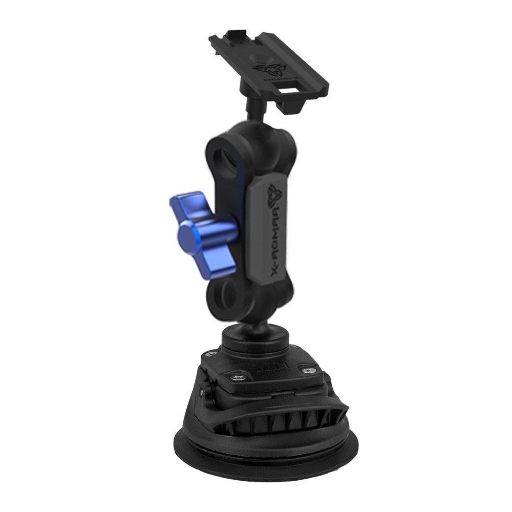 X-P23K | Heavy-Duty Strong Suction Cup Mount | ONE-LOCK for Phone