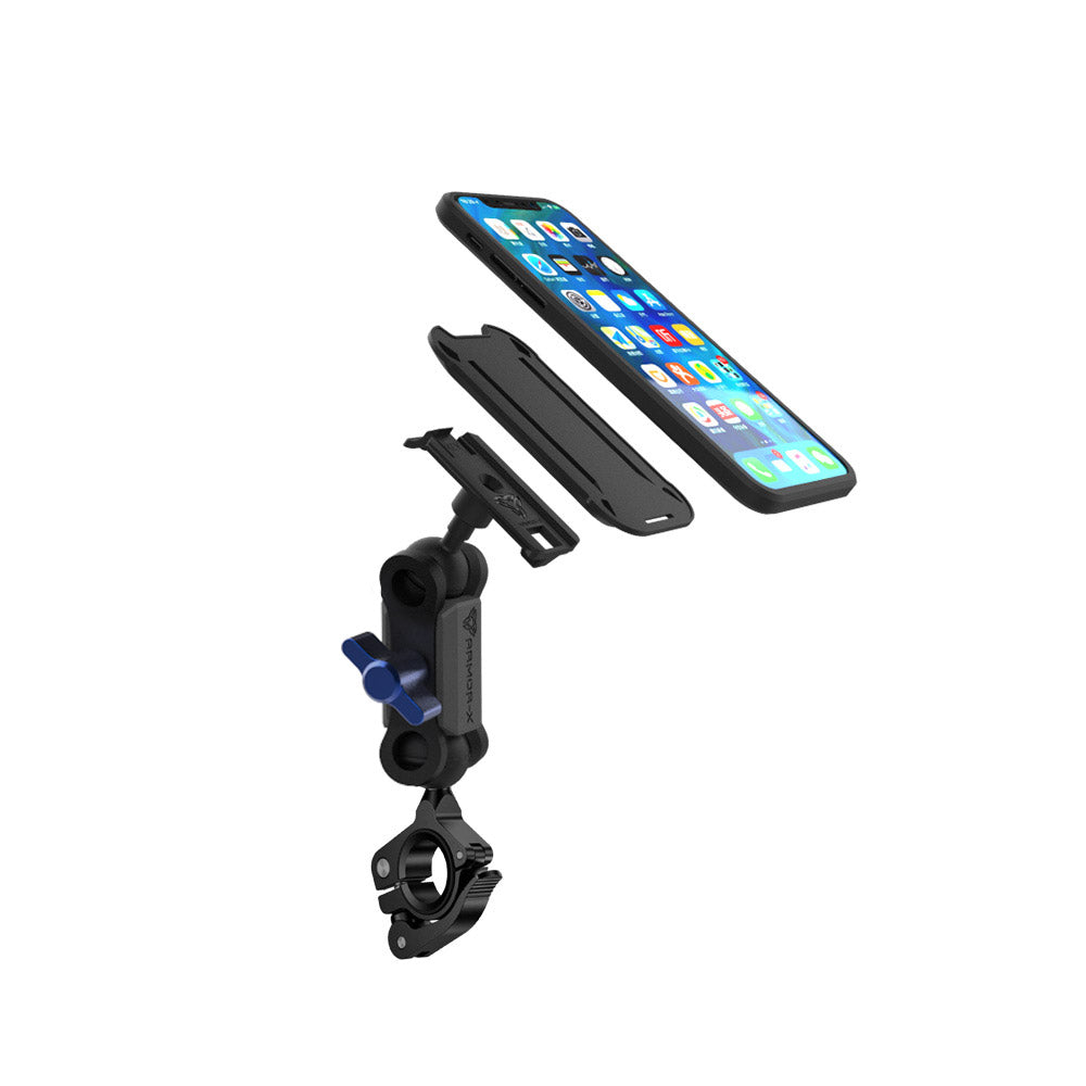 X-P35K | Heavy-Duty Motorcycle Quick Release Handlebar Mount | ONE-LOCK for Phone