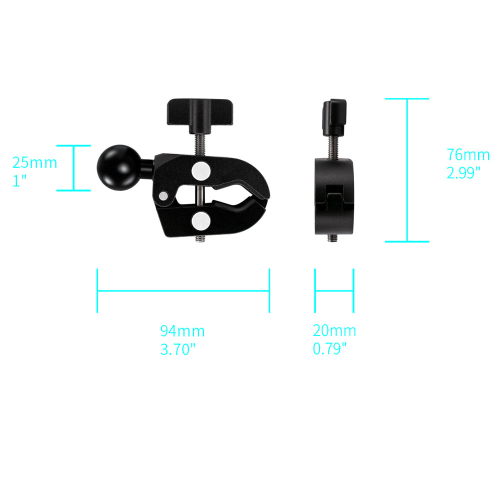 ARMOR-X Quick Release Handle Bar Mount for phone.