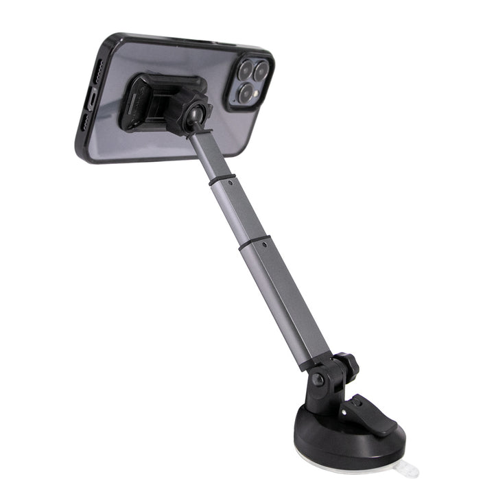 ARMOR-X Telescopic Suction Cup Mount for phone.