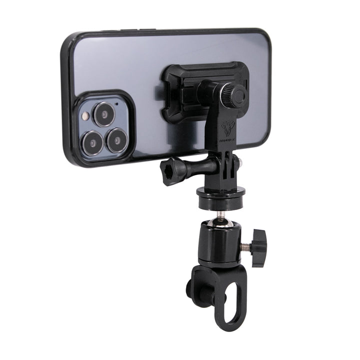 ARMOR-X U-Shaped Clamp Mount for phone.
