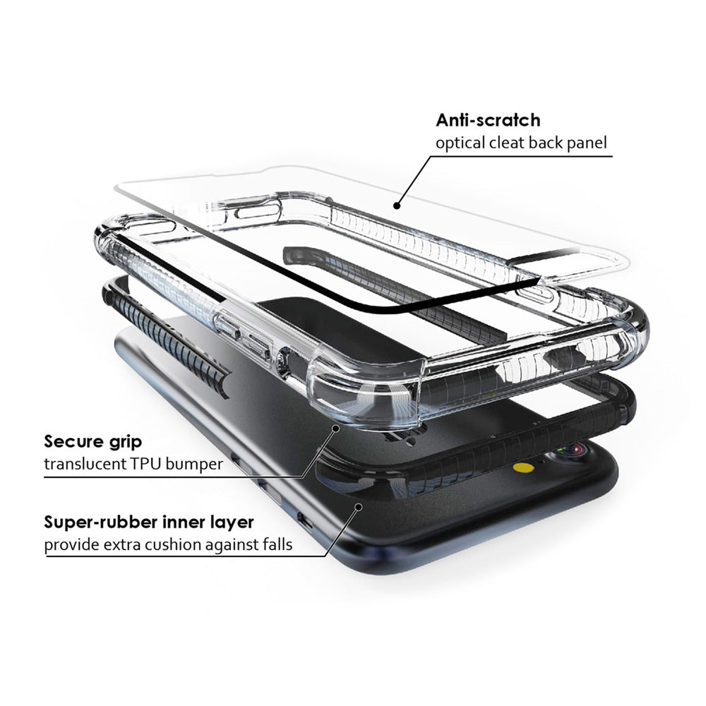 CBN-IPH87-BK | iPhone 6 7 8 Case | Military Grade 3 meter Shockproof Drop Proof Cover