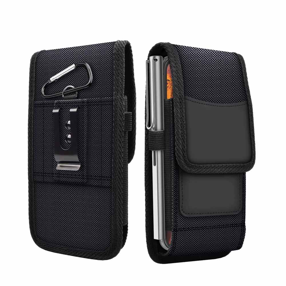 Holster Shoulder Small Cell Phone Belt Clip Holster Leather, Mens