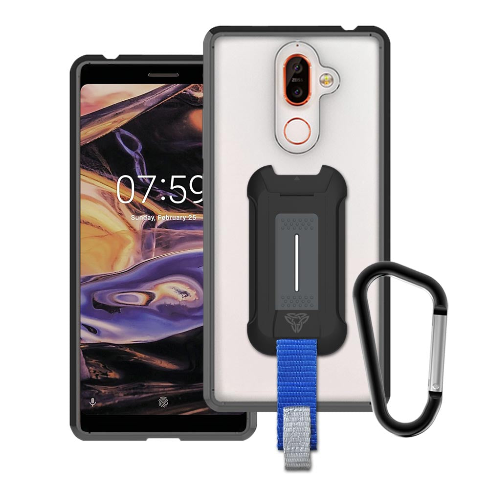 BX3-NK18-7P Nokia Plus Shockproof Rugged case w/ KEY Mount