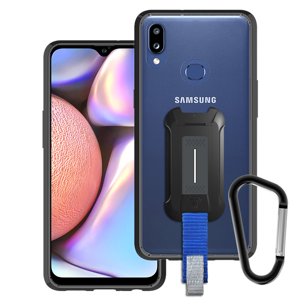 BX3-SS19-A10S | Samsung Galaxy A10s | Mountable Shockproof Rugged Case for Outdoors w/ Carabiner