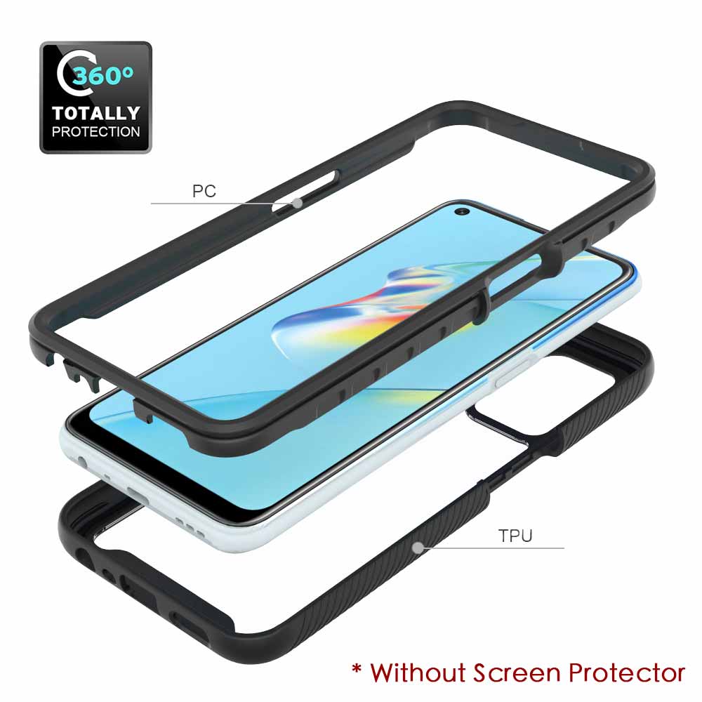 HX-OP21-A544G | OPPO A54 4G Case | Protection Military Grade w/ KEY Mount & Carabiner