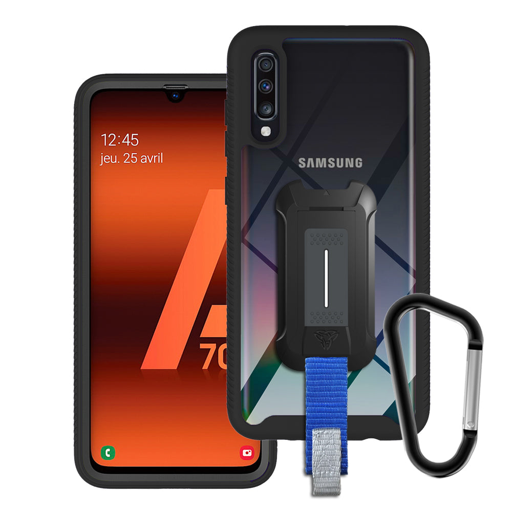 HX-SS19-A70 | Samsung Galaxy A70 Case | Protection Military Grade w/ KEY Mount & Carabiner