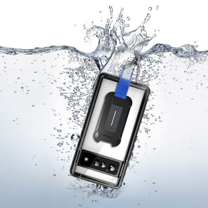 MX-GG21-PX6P | Google Pixel 6 Pro Waterproof Case | IP68 shock & water proof Cover w/ X-Mount & Carabiner