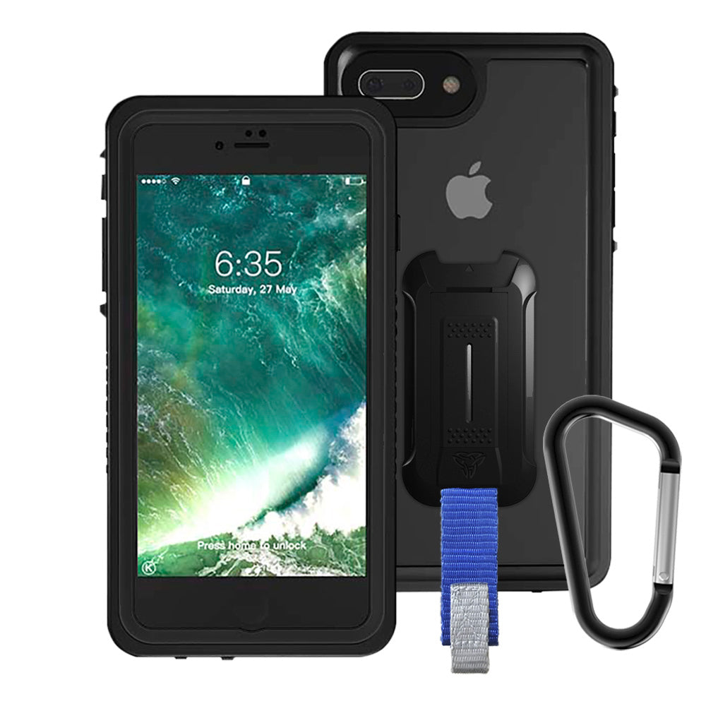 MX-i7P-BK iPhone Plus Waterproof Case IP68 shock water