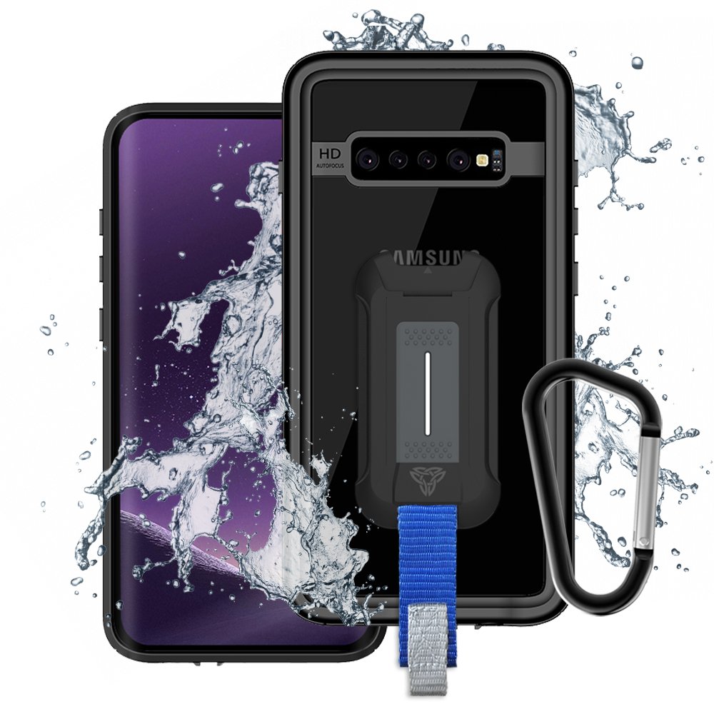ARMOR-X Samsung Galaxy S10+ S10 Plus IP68 shock & water proof cover. Military-Grade Mountable Rugged Design with best waterproof protection.