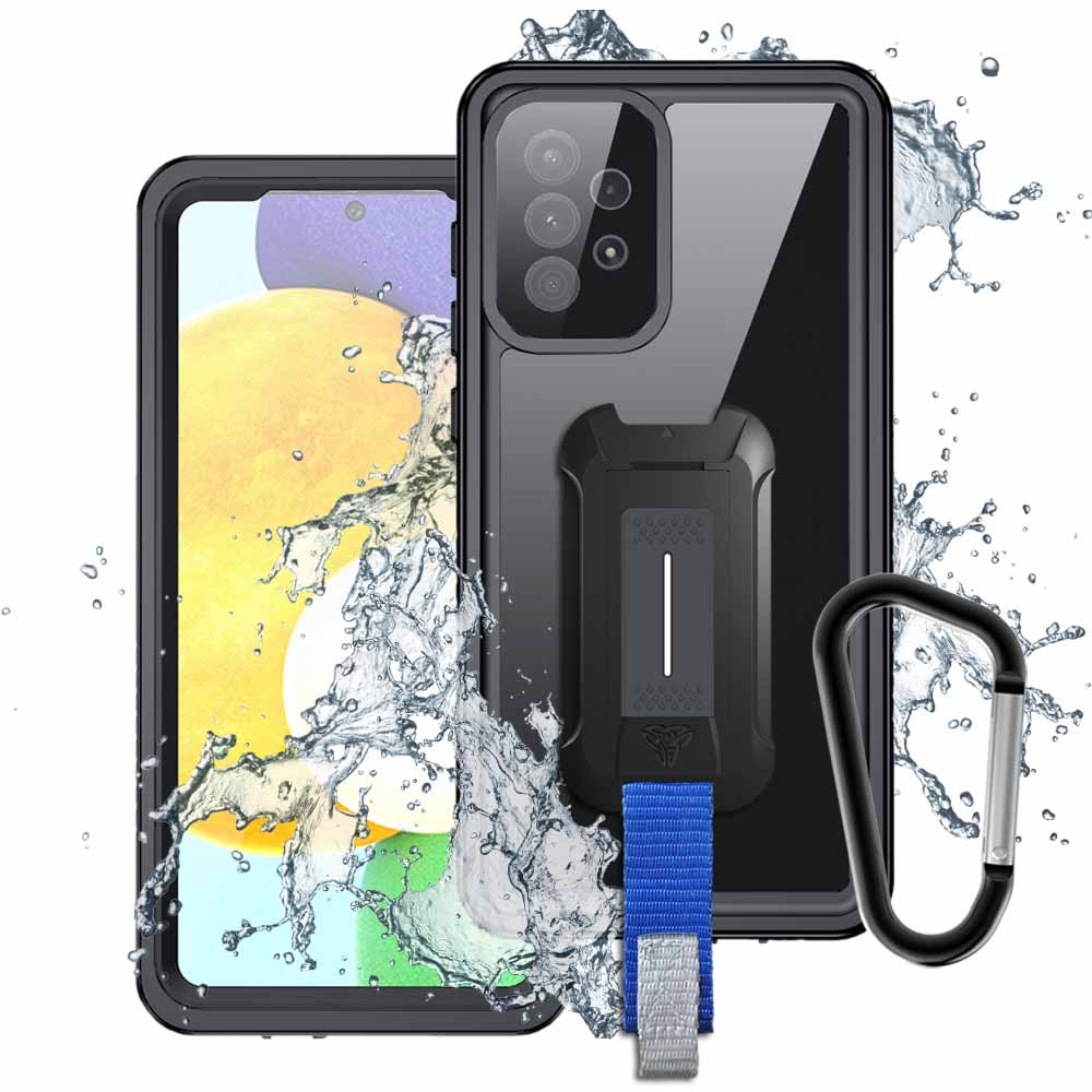 MX-SS21-A72 | Samsung Galaxy A72 4G / 5G Waterproof Case | IP68 shock & water proof Cover w/ X-Mount & Carabiner