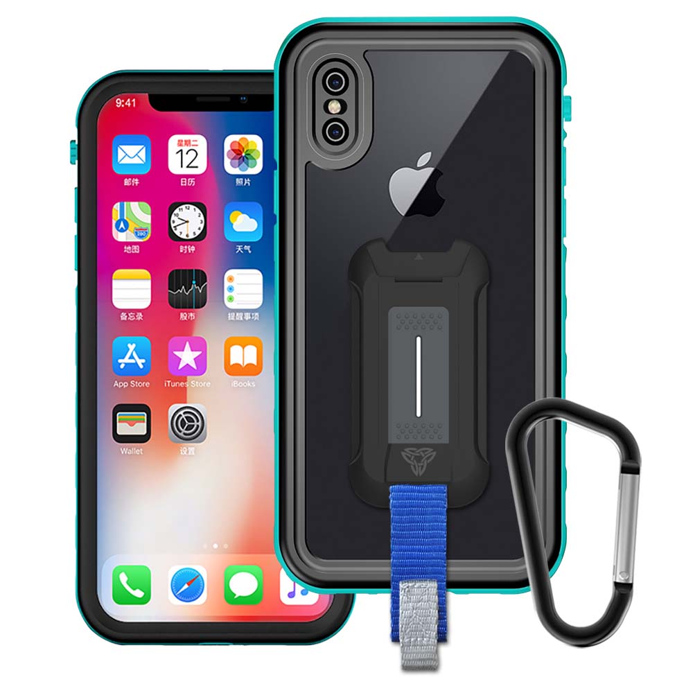 MXA-IPHX-GN iPhone X iPhone XS Waterproof Case IP68 shock