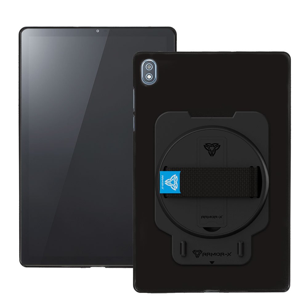PUN-LN-A101 | Lenovo Tab 6 10.3 A101LV | Shockproof Case w/ Kickstand &  hand strap