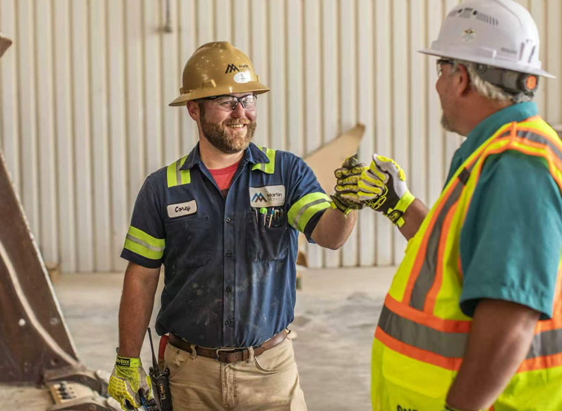 CASE STUDIES |  BUILDING MATERIALS INDUSTRY | MARTIN MARIETTA