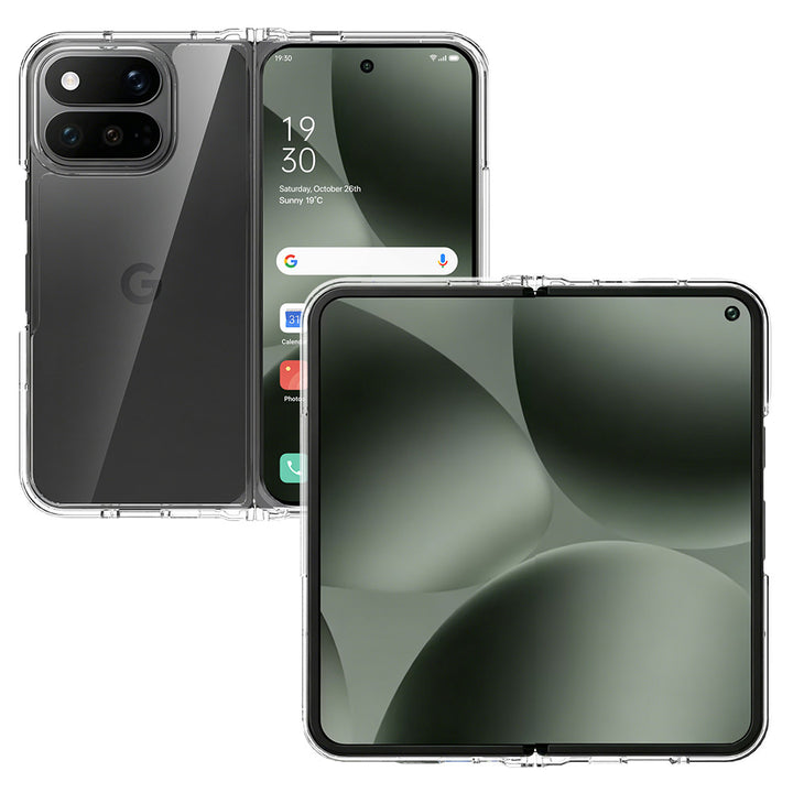 ARMOR-X Google Pixel 11 Pro Fold Ultra slim shockproof crystal clear case.