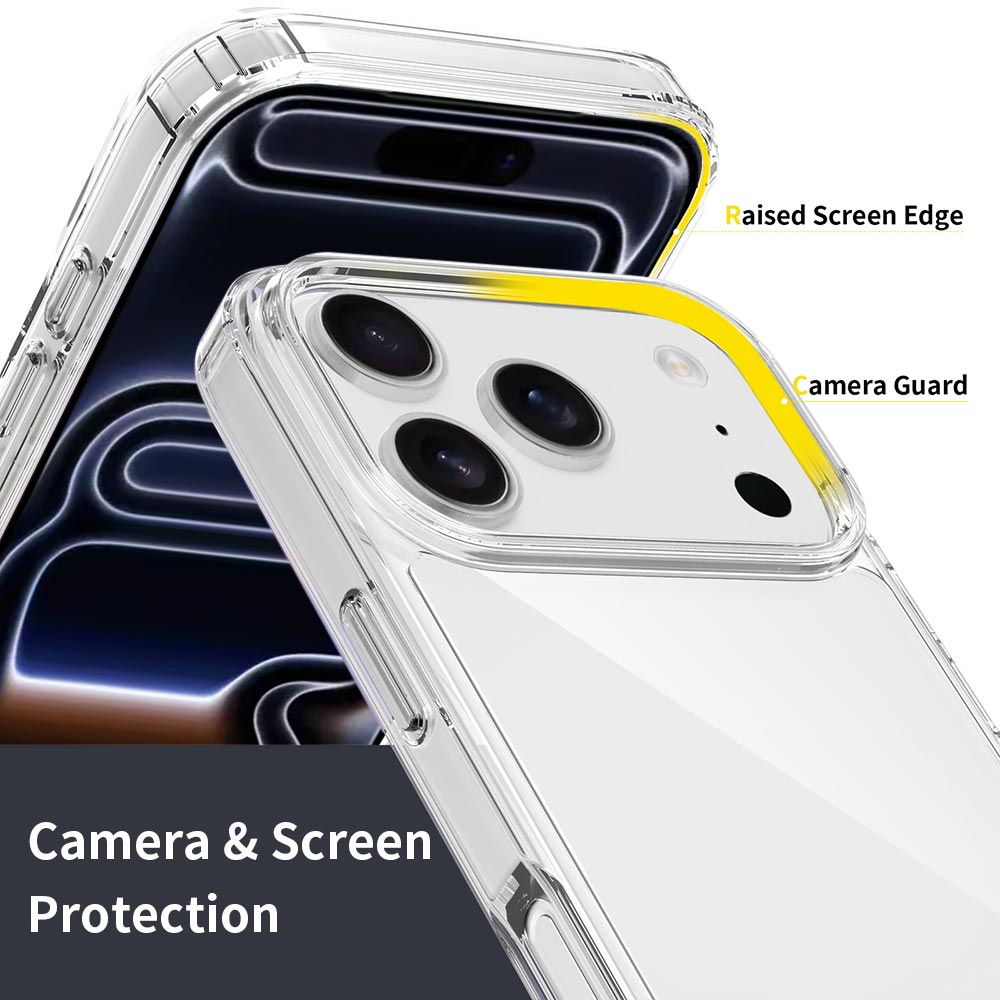 ARMOR-X iPhone 17 Pro shockproof cases. Enhanced camera and screen protection.