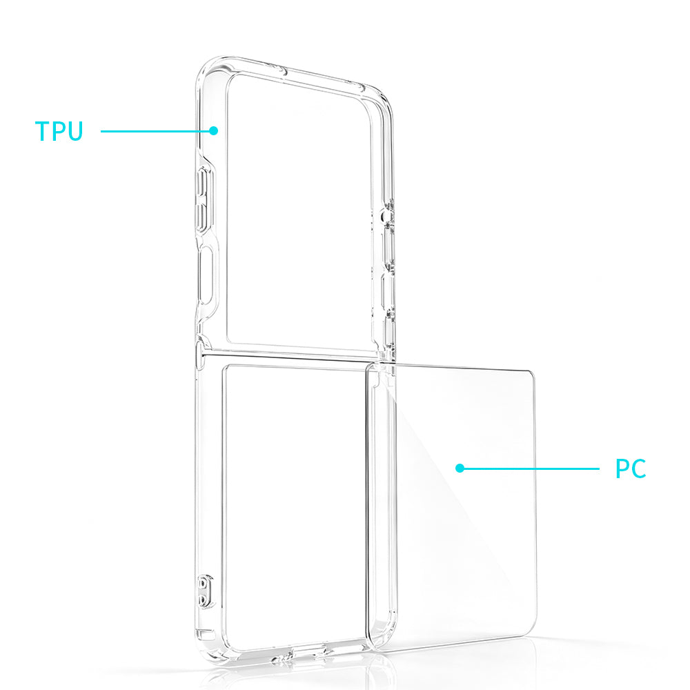 ARMOR-X Motorola Razr 70 Ultra / Razr Ultra 2026 shockproof cases. Made with dual-materials (durable 2mm hard plastic back-plate and flexible TPU edges and corners) to offer full protection all around the device.
