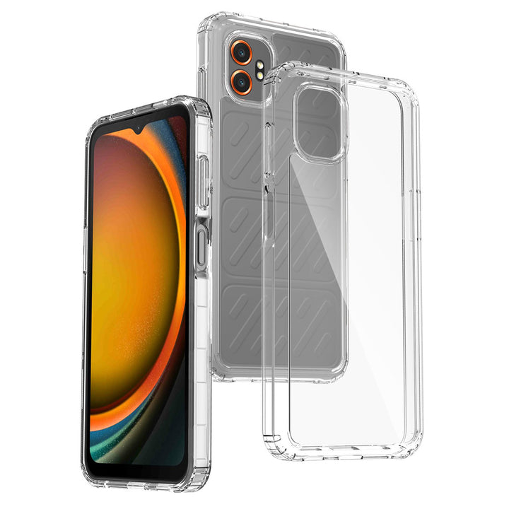 ARMOR-X Samsung Galaxy XCover7 Pro SM G766 shockproof cases. Military-Grade Rugged Design with best drop proof protection. Double reinforced protection material.