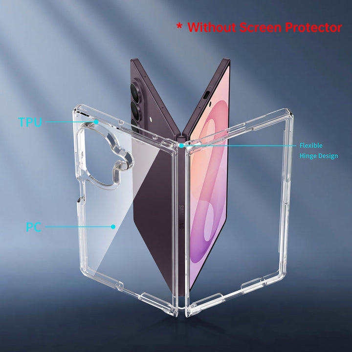 ARMOR-X Samsung Galaxy Z Fold8 Ultra SM-F976 shockproof cases. Made with dual-materials (durable 2mm hard plastic back-plate and flexible TPU edges and corners) to offer full protection all around the device.