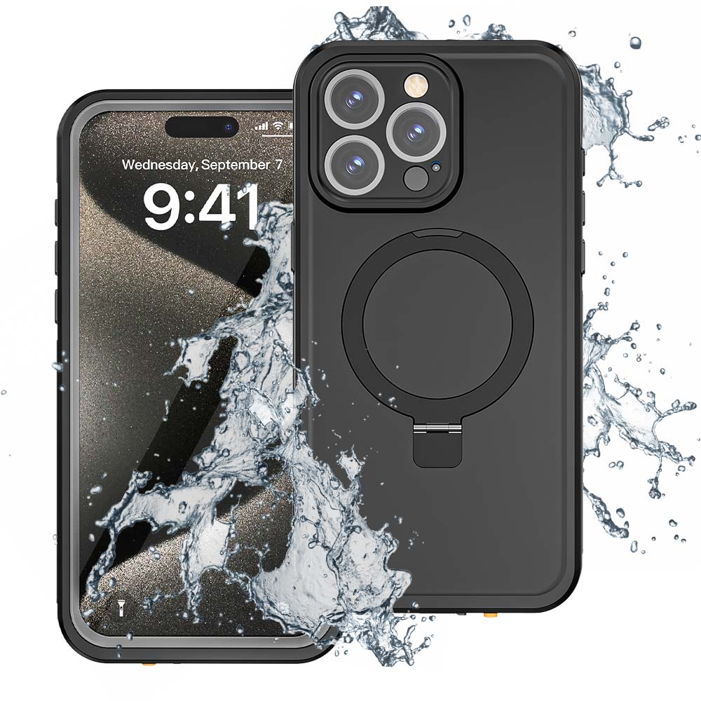ARMOR-X iPhone 15 Pro Max Waterproof Case IP68 shock & water proof Cover. Rugged Design with the best waterproof protection.