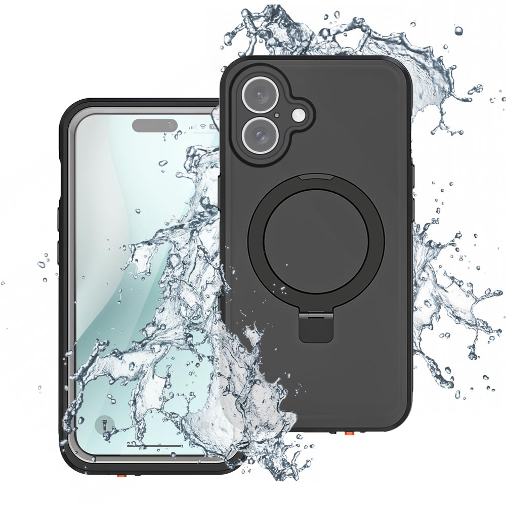 ARMOR-X iPhone 16 Waterproof Case IP68 shock & water proof Cover. Rugged Design with the best waterproof protection.
