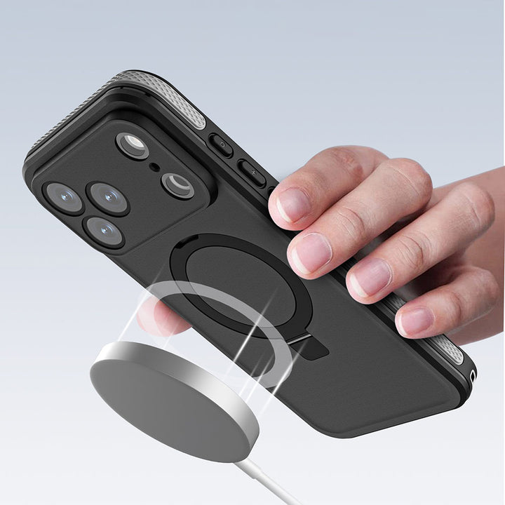 ARMOR-X iPhone 17 Pro Max Waterproof Case IP68 shock & water proof Cover. Compatible with MagSafe accessories.