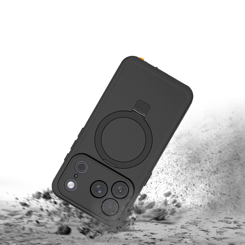 ARMOR-X iPhone 18 Pro IP68 shock &amp; water proof Cover. Shockproof drop proof case Military-Grade Rugged protection protective covers.