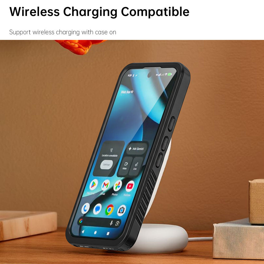 ARMOR-X Waterproof Case IP68 shock & water proof Cover. Support wireless charging with case on.