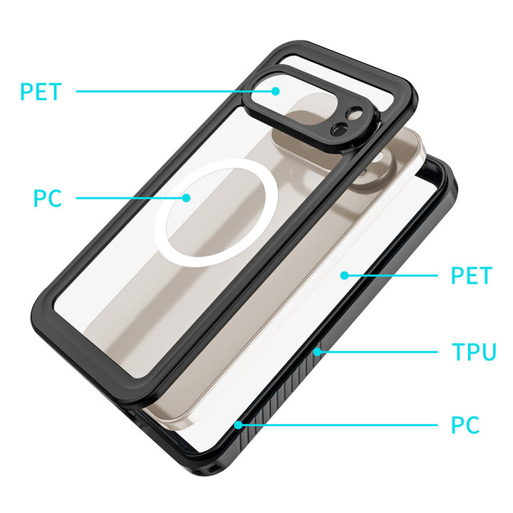 ARMOR-X Google Pixel 10 Pro Waterproof Case IP68 shock & water proof Cover. Built-in screen cover for total touchscreen protection.