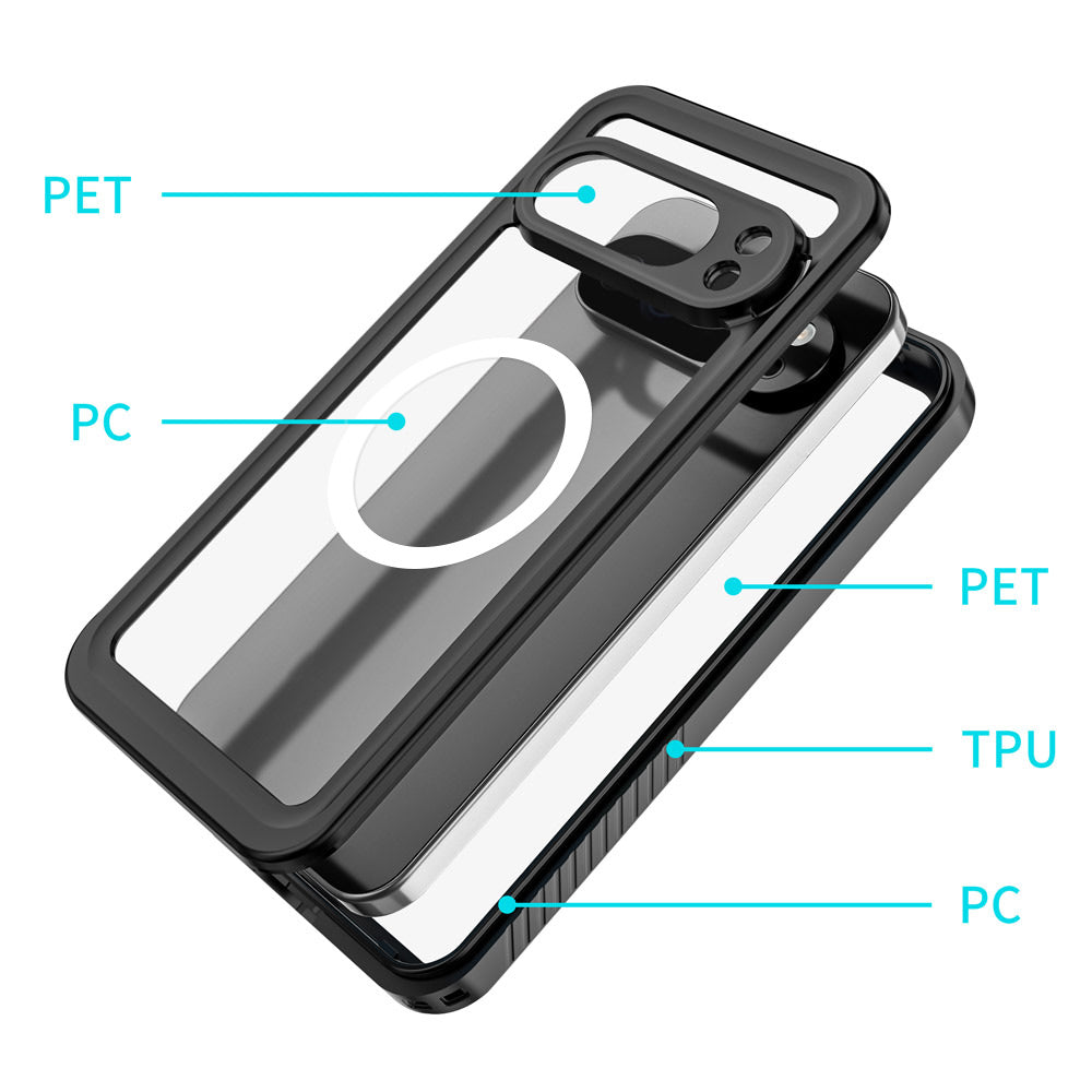 ARMOR-X Google Pixel 10 Pro XL Waterproof Case IP68 shock & water proof Cover. Built-in screen cover for total touchscreen protection.
