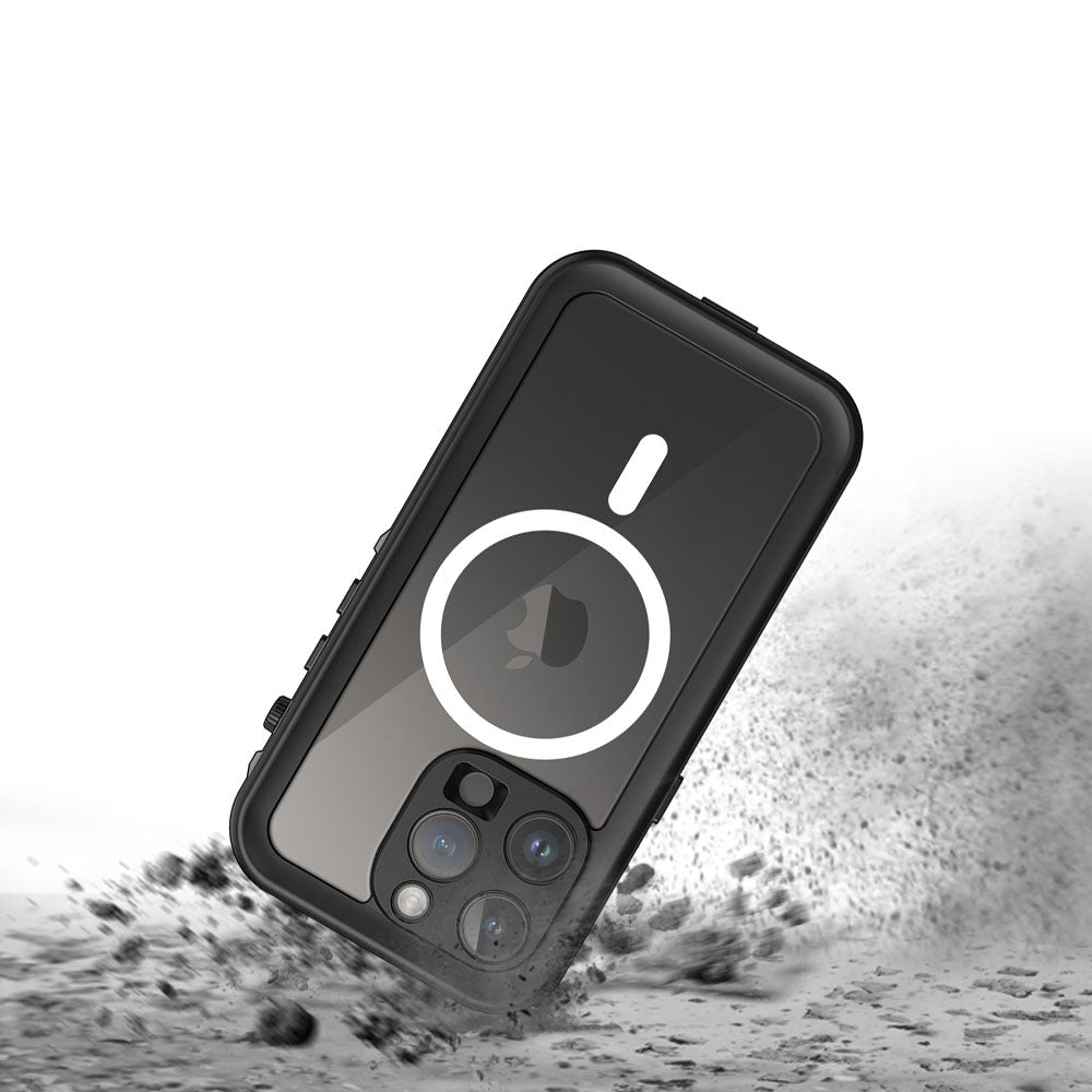 ARMOR-X iPhone 14 Pro IP68 shock &amp; water proof Cover. Shockproof drop proof case Military-Grade Rugged protection protective covers.